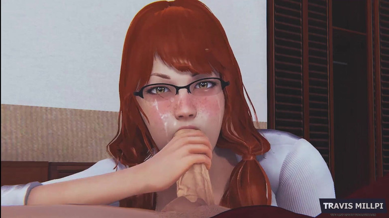 TravisMillpi: Madrastra milf luchando polla con su boca