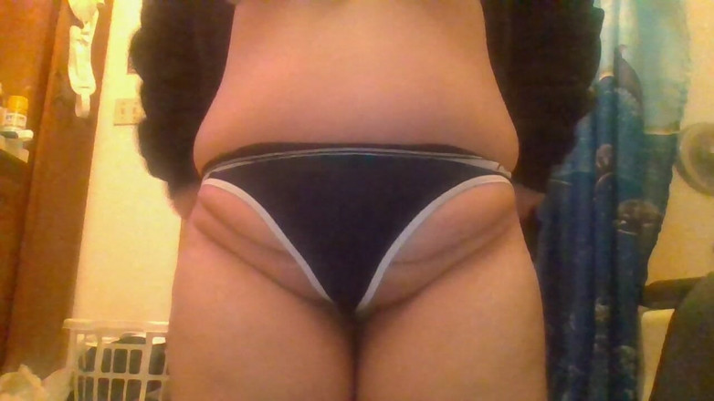 krazykristin: Tyłek Anal Vibe Sexy Hot Pink Stringi Blue Big Ass