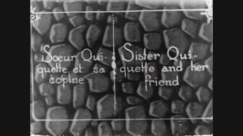 Vintage Erotic Archive: 1925 tabu-nonnen-sex - seltener französischer junggesellenfilm wiederhergestellt (komplett)
