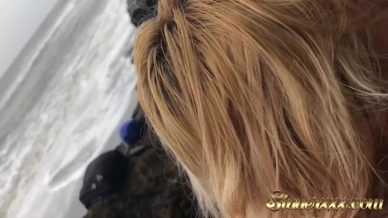 Sinners World: Una sveltina con creampie in spiaggia - cherry kiss