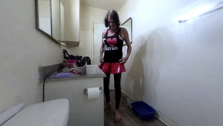 Lizzy Yum: Lizzy Yum Sd Berpakaian Di Sebalik Tabir Bersedia Untuk Tgirl...