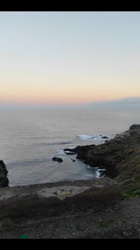 Correndo para cima com o nascer do sol sem calcinha