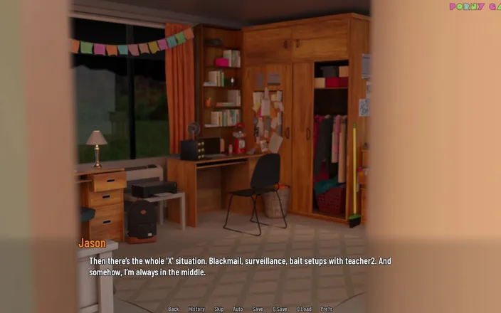 Porny Games: University Days by Greebo - I Bang Stepaunty on Cam 15