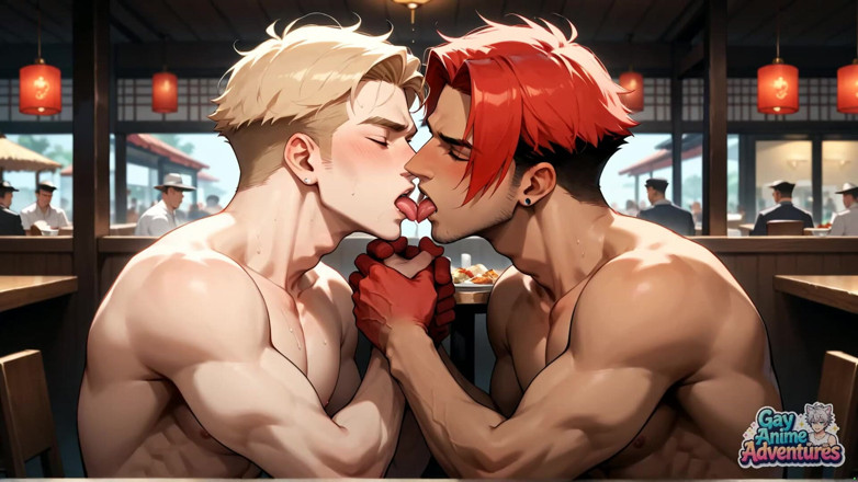Gay Anime Adventures: Oglądaj rozgrzaną akcję napalonych, nieporęcznych chłopców w przygodach gejów, największe...