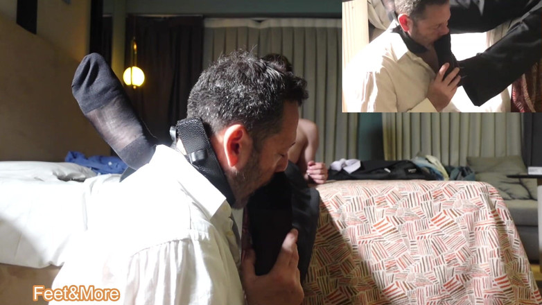 Fer All for pleasure: Sub Fer Worship Boss Kaus Kaki Sheer