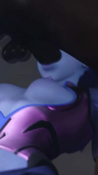 Widowmaker - First Day Secretary Job Ends with Boss BBC Anal - Overwatch 3D Porn