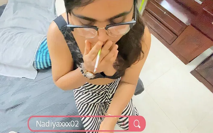 Nadiyaxxx02: Devar and Bhabhi Smoked Cigarettes and Had Sex