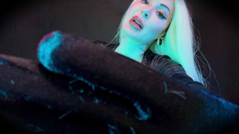 Baal Eldritch: Gloved Hands Over Mouth Breath Play JOI Challenge: Fatal End