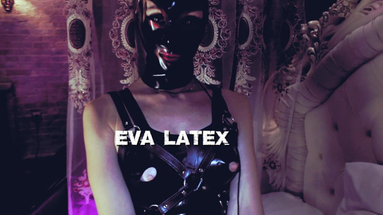 Eva Latexxx: Eva Lateks maska buty na obcasach kochanka bogini fetysz kink...