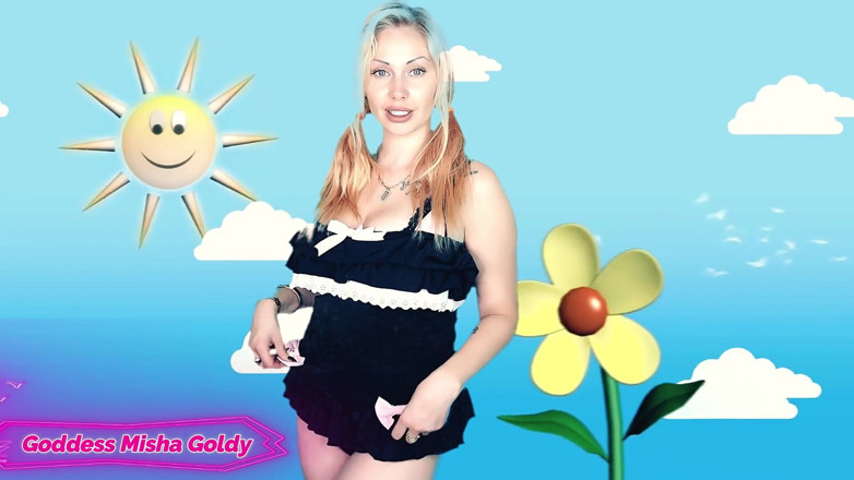Goddess Misha Goldy: Mjölka din kuk snabbare styvpappa och p a mig för...