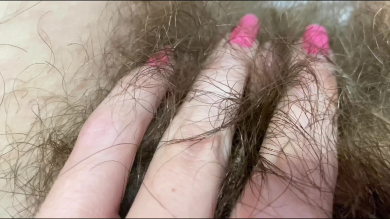 Cuteblonde666: Extreme close-up scènes op mijn harige kut fetisjvideo met grote...