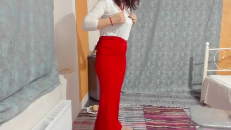 ANGELA_LADY: Милфа и танцевали, соблазнили и пососали пластик, хорошо сделано