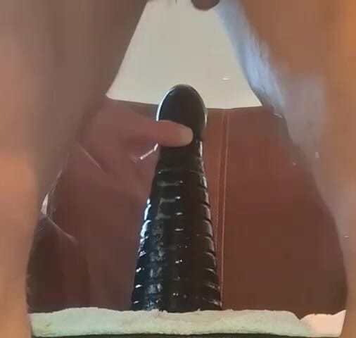 NoFace Twink X: Extrema sesión de juguete en solitario de cerca con consolador...