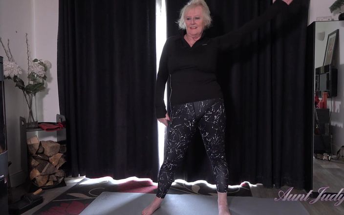 Aunt Judy's: Auntjudys - Working Out with Busty UK GILF Mrs. Claire