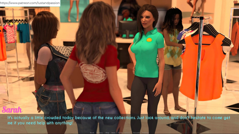 Johannes Gaming: AWAM -Elly and Sophia go to the botique