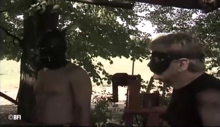 Hardcore Party Energy: Suffering Series 102 - Blindfolded sub whipped by country guys