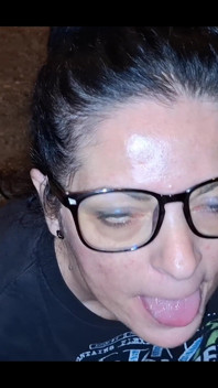 Stepson Filled My Mouth and Face with His Delicious Semen