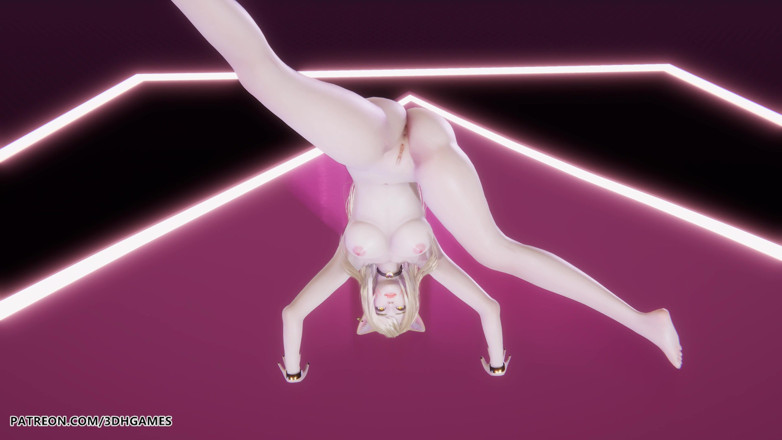 3D-Hentai Games: [mmd] Ahri Hot Naked Dance League of Legends Hentai ocensurerad