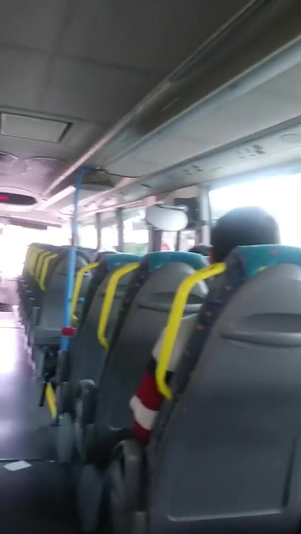 DragonGalaxy11: Muie riscantă în autobuz după labă și expunere de țâțe