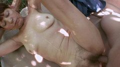 Mature Climax - 100% Mature Videos: Redhead gilf fucking in the woods