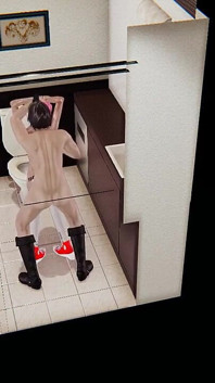 Yaoi - Фембой трахнули в японском общественном туалете