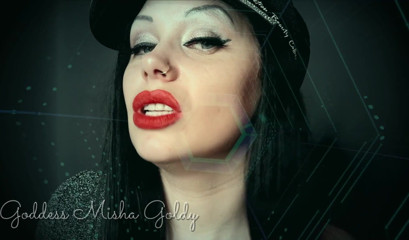 Goddess Misha Goldy: Mesmerizing brain wash! You're nothing but a dumb tip pig...