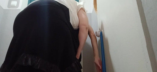 Lesbian-illusion: Ich und mein nachbar haben leidenschaftlichen sex, wenn unsere freunde...