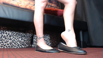 Abby Anna: Ballet flats zapato jugando de puntillas