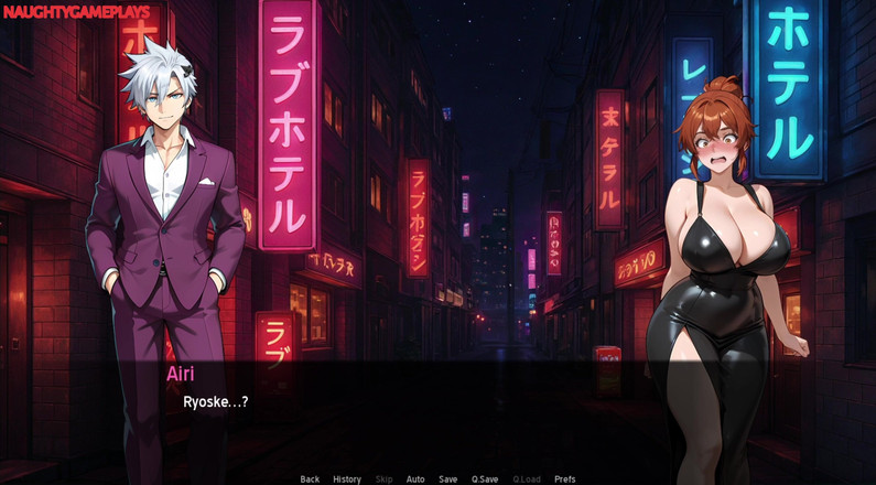 Naughty gameplays: 도움말! 창녀와 결혼했어! (03부) 크리미 게임즈