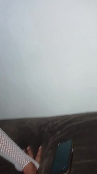 Mega Bunda De Femboy É Fodida Sem Sela, De Lingerie Branca