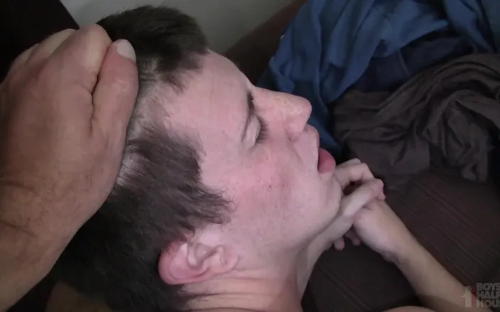 Boys half-way house: Shoving a Load of Cum Into a Virgin Teen