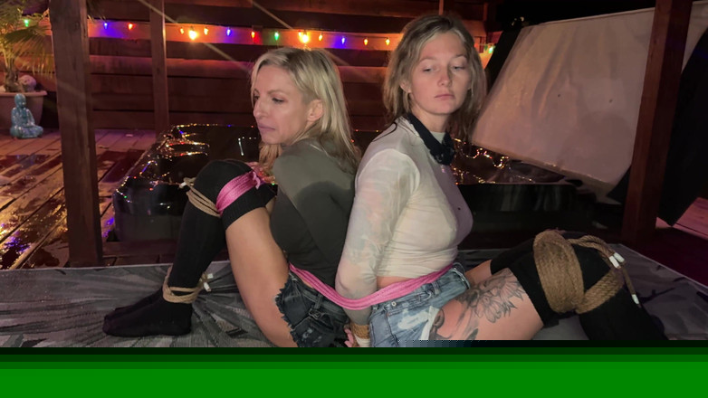 Lora Cross: peyton和Lora Cross的肮脏束缚冒险