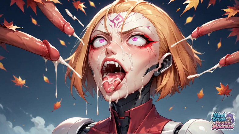 Mind Break Hentai Madness: Cyber octopus autumn succhia