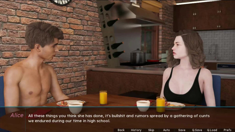 Visual Novels: Yaz kokusu bölüm 5 (kız arkadaş rotası)