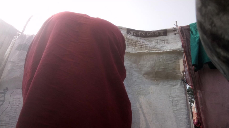Sadia vabi: Village Vabi visar sin vackra fitta