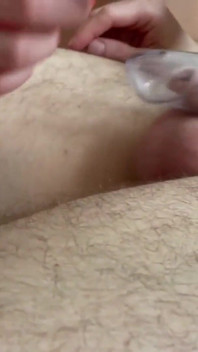 The Sperm-licking Cock Cage Pedicure Slave Is Milked!