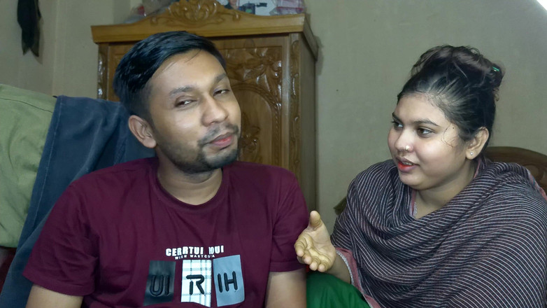 Desi Video BD: Горячий бхабхи неверный муж, юная девушка, грязный разговор