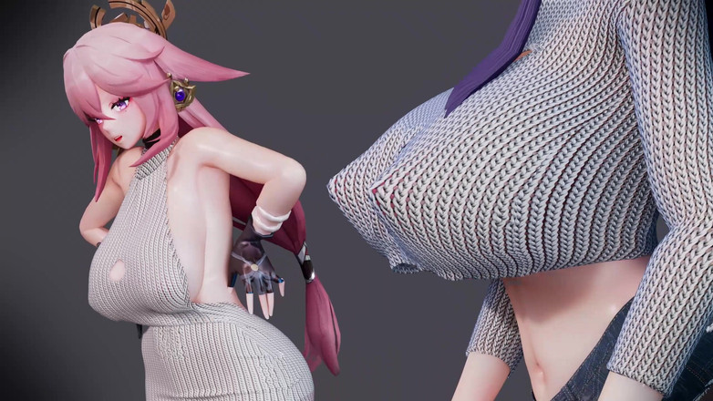 MikuMotion: Bar a Kamiko Chocolate Cream duo striptýz