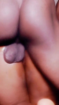 Beautiful Black Girlfriend Fucked by Her Male Bestie
