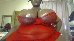 Mature SSBBW Oily Tits Play