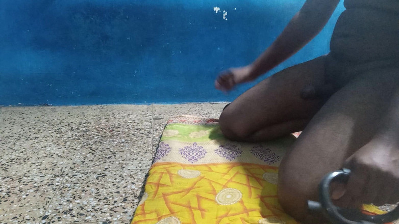 Sweet Indian cock: Muka sebenar saya dengan minyak urutan zakar besar dan bilik...