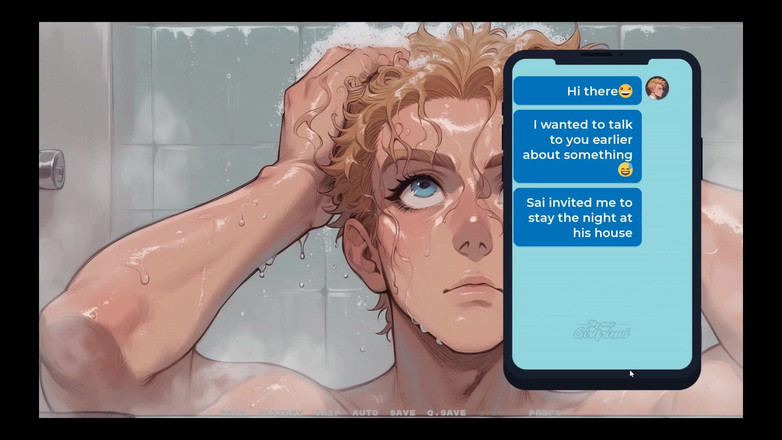 Cumming Gaming: Moja nowa dziewczyna Tabu Hentai Game Ep.15 Sexting mój GF...