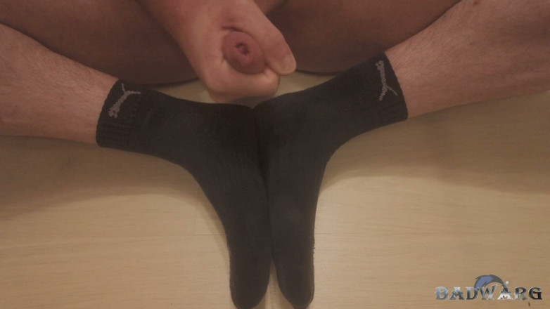 BadWarg: Cum on My Black Socks