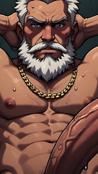 Gritty Kinky Hunk Art