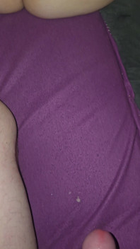 Big Dick, Hot Pussy, Sperm on Belly and Busty Chubby Wife