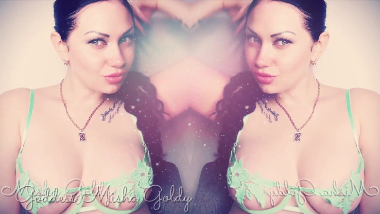 Goddess Misha Goldy: Mesmerizing eye contact &amp; lips &amp; tits &amp; JOI
