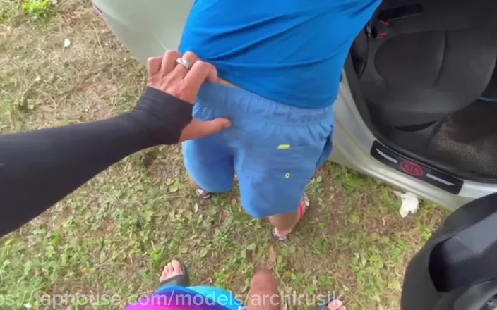 ArchiRusik: Fucked an Accidental Stepson on the Grass Without a Saddle,...