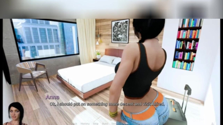 3DXXXTEEN2 Cartoon: Anna moves into her new apartment. 3D porn cartoon sex