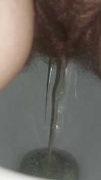Pee Pissing in the Toilet