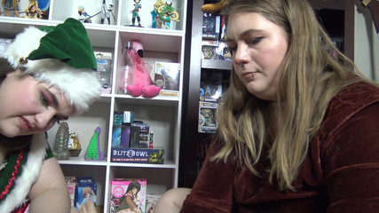 LustfulGeeks: Poc Vánoční Roztomilá Deer a Elf Honění